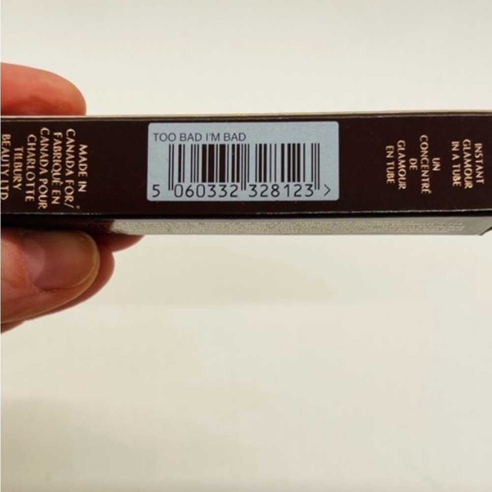 Charlotte Tilbury Lipstick Hollywood Lips Too Bad I'm Bad (Rosy Pink Matte) NIB - Picture 5 of 5